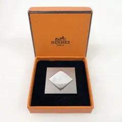 ◎ HERMES エルメス Hロゴ フォトスタンド ペーパーウエイト シルバー ◎ HERMES エルメス Hロゴ フォトスタンド ペーパーウエイト シルバー