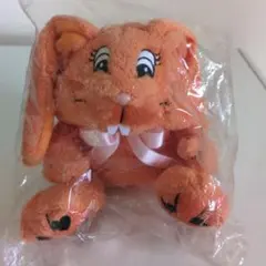 LIZLISAdollオレンジ色のウサギ ぬいぐるみ 未使用