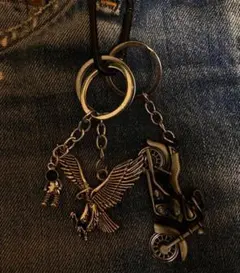 【限定】ビンテージキーホルダー4点セット カラビナ　アメカジ　古着　ストリート