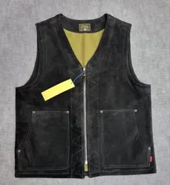 GERUGA スエード ジップ ベスト