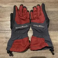 モンベル　パウダーウェアー　手袋　150 140 セット Amazon.co.jp: モンベル 手袋 キッズ 子ども パウダーグローブ