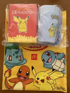 マクドナルド サマーチャンスバッグ 2026 ポケモン　グッズ3点セットのサムネイル