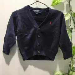 Polo by Ralph Lauren カーディガン ⭐キッズニット 80 紺