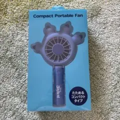 新品　ディズニーストア スティッチ コンパクトポータブルファン　ハンディファンのサムネイル