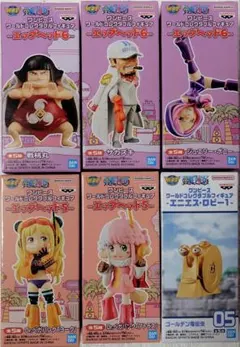ワンピース ワーコレ フィギュア ６種セット