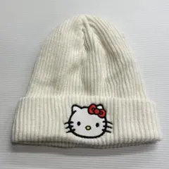 HELLO KITTY ハローキティ 刺繍 ニット帽