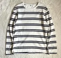 h*r様 00s old uniqlo ボーダーロンT y2k archive