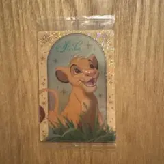 ディズニー キャラクターズ ウエハース カード ライオンキング　シンバ