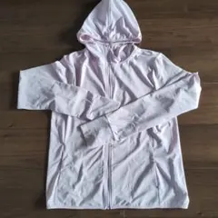 UNIQLO　エアリズム フード付きパーカー　 Lサイズ　 薄ピンク