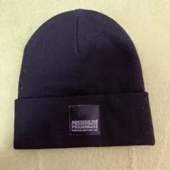 H&M ブラック ニット帽 ワンサイズ