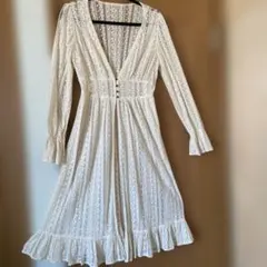 axes femme アクシーズファム ロングカーディガン レース Mのサムネイル