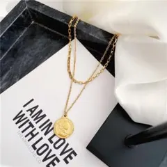 新品　コイン　K18 ネックレス　 ゴールド　パーティ　誕生日　　結婚式