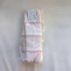 gelato pique ボーダーソックス ピンク
