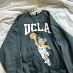 UCLA ダークグリーン クルーネック トレーナー XSのサムネイル