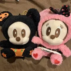 キュービックマウス チップとデール マスコット 2点 ティッシュポーチ