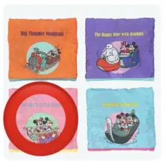 ディズニー　カプセルトイ　エコバッグ　ピンク