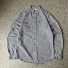 90s ST JOHNS BAY セントジョンズベイ ヒッコリー ワークシャツ