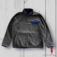 Patagonia シンチラ スナップT XL 灰青グレー#725