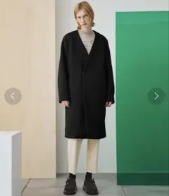 美品！　UNITED TOKYO ステンカラーVネックコート