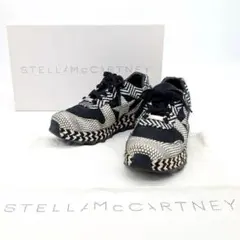 ステラマッカートニー✨メイシーレースアップシューズ 総柄 レディース 23cm