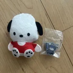 ポチャッコ サンリオ 一番くじ ぬいぐるみ マスコット　ピンバッジ　伊達政宗