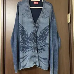 DIESEL カーディガン フェニックス柄のサムネイル