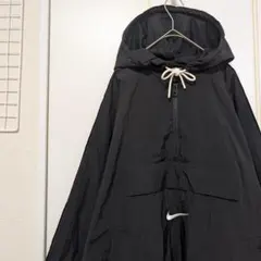 【センタースウッシュ】NIKE ナイキ ナイロンアノラックパーカー 袖テープ L