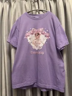 即日発送 しなこちゃん　マシュマロプリンセスTシャツパープル Mサイズ
