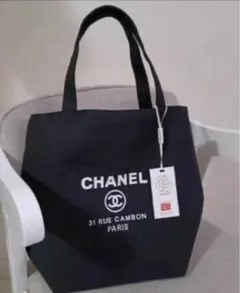 CHANEL シャネル バッグ ショルダー 厚手キャンバス トートバッグbk7/