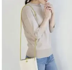 ロペピクニック 袖パール　ドロップスリーブトップス