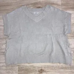 ＠お153　Samansa Mos2　ニット　F　フリー　ベージュ