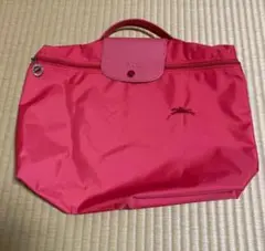 Longchamp ロンシャン　PC用　ピンク ハンドバッグのサムネイル