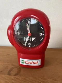 【希少】kー1カストロールcastrol 目覚まし時計のサムネイル