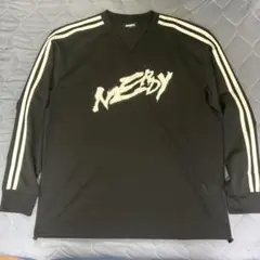 [即日発送]NERDY ブラック 長袖 Tシャツ