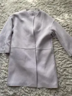 薄紫色 ロングコート snidel