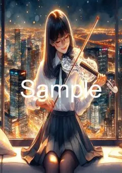 美女ポスター A4サイズアートポスター 1点もの 最高品質 I-B-８７