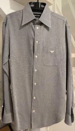 EMPORIO ARMANI チェック柄 ドレスシャツ 40/15¾