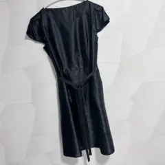 レディース ドレス ワンピース リボン 入学式 卒業式 結婚式 セレモニー