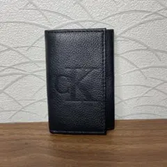 【未使用級】Calvin Klein カルバンクライン キーケース ブラックのサムネイル