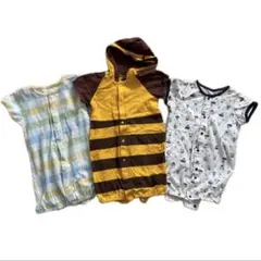 カバーオール50〜60㎝×3セット