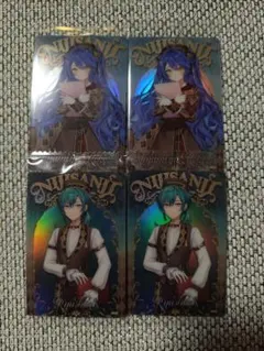 にじさんじウエハース2　4枚セットまとめ売り