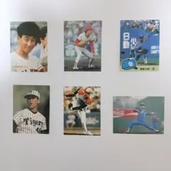 カルビープロ野球チップスカード「昭和から平成初期　左のエース」編