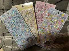 ボンボンドロップシール しずくちゃん ミニ 4種 コンプリートセット