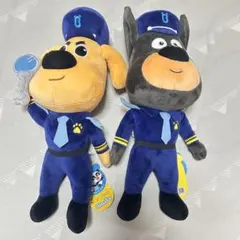 タグ付き ラブール警部　ぬいぐるみ2体セット　約30cm ベルマンさんのサムネイル