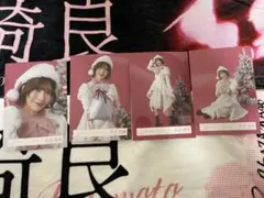 大沼晶保 クリスマス写真4枚セット