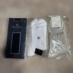 Aquascutum CELINE VALENTINO ソックス3足セットのサムネイル
