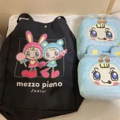 メゾピアノ　ラウンドワン限定　バニティバッグ2個 トートバッグ 3個セットのサムネイル
