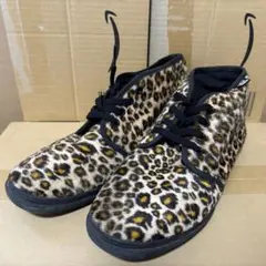 VANS ヒョウ柄 ハイカットスニーカー　24.5