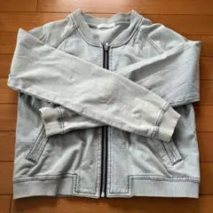 LOWRYS FARM ローリーズファーム L ブルゾン ジャケット デニム風