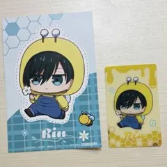 ブルーロック　ブルロ　糸師凛　ぷちてく　特典　ポストカード　アニメジャパン